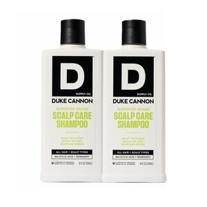 2 Pack Duke Cannon Superior Grade Scalp Care Shampoo All Hair Type 14oz each